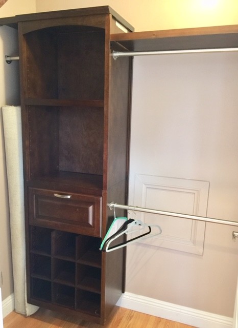 Primary walk in closet with organizer - 1350 Curson S Ave