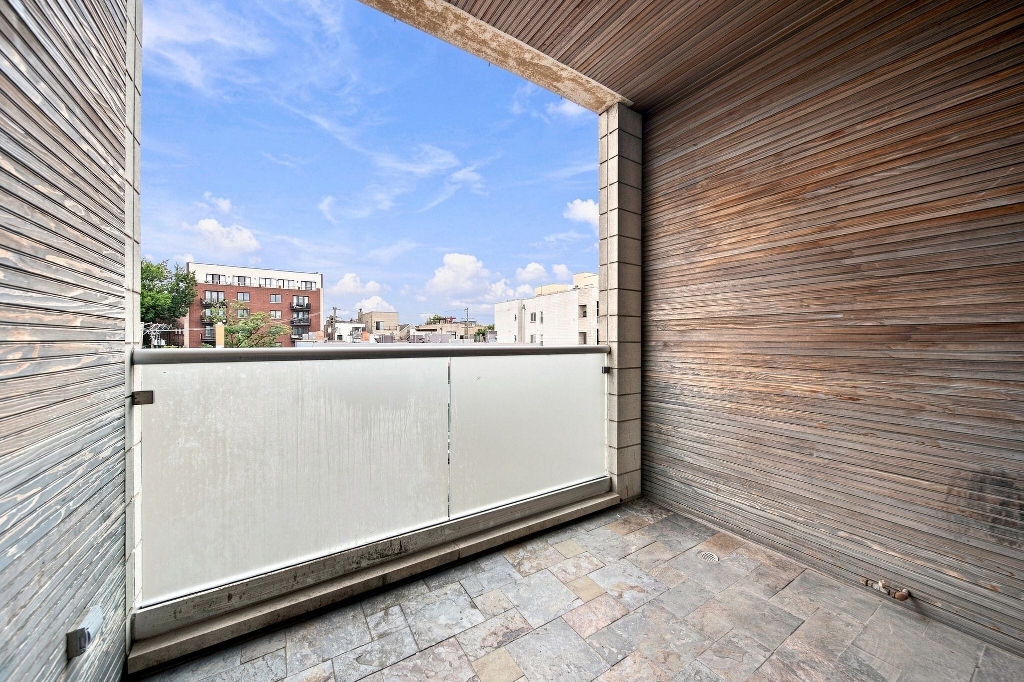 Balcony off Kitchen/Living Room - 815 N Ashland Ave