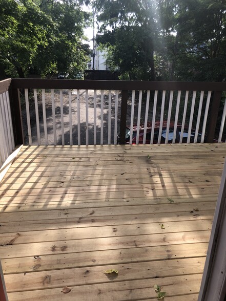 back deck - 206 N Normal St