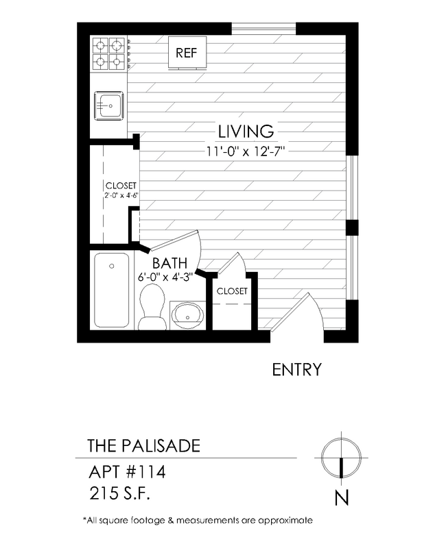 Floorplan - Palisade Apartments