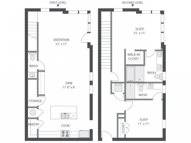 Floorplan - AMLI Old 4th Ward