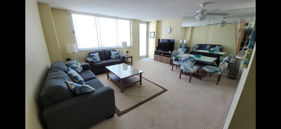 Living Room - 7135 Collins Ave