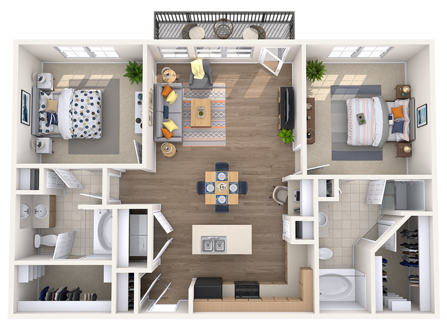 Floorplan - The Beverly at Medical Center