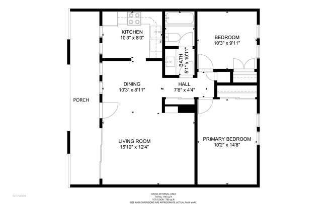 Floorplan - Berkeley Park Apartments