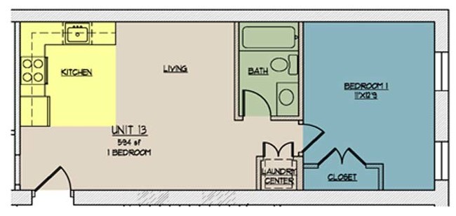 Floorplan - The Lofts at One Eleven