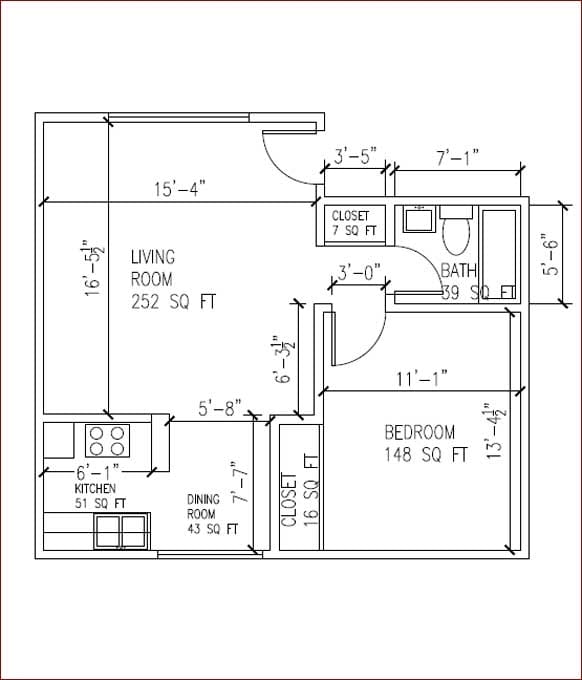 1BR/1.5BA - The Caribean Apartments