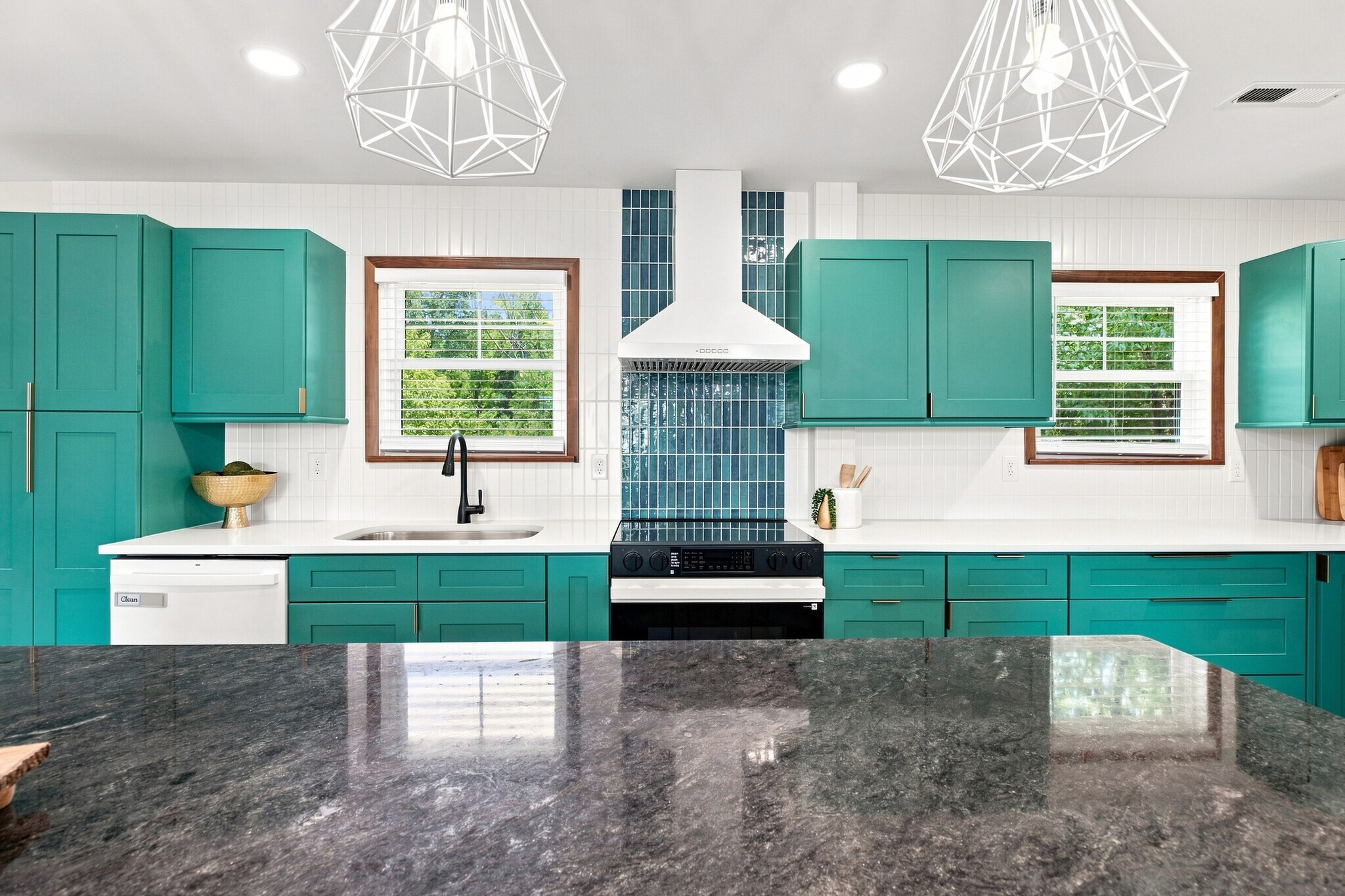 kitchen with new appliances - 9227 Amos Road