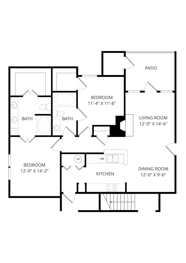 Floorplan - Stoneleigh on May Apartment Homes