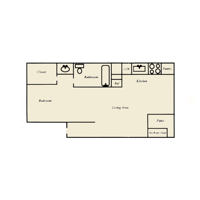 Floorplan - Stadium View Apartments