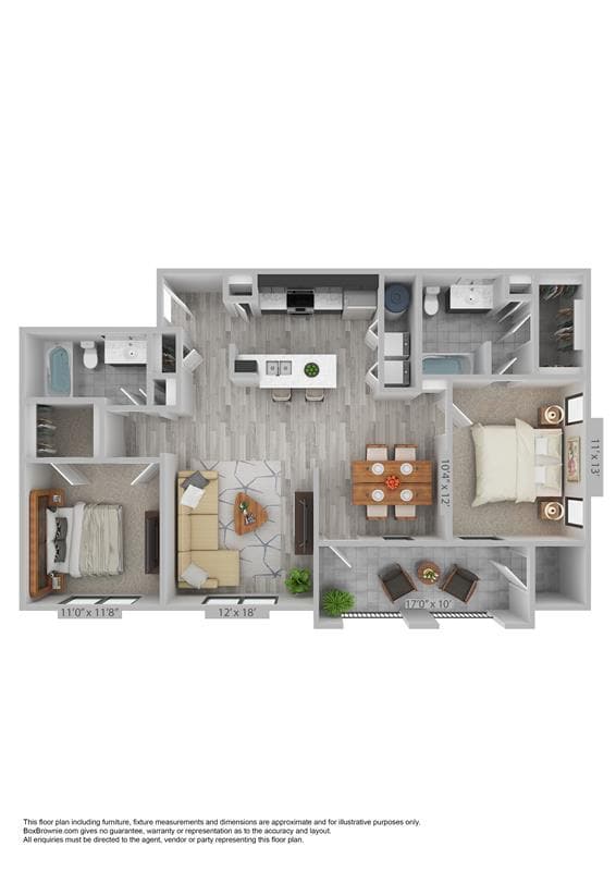 Floorplan - LA SIERRA APARTMENTS