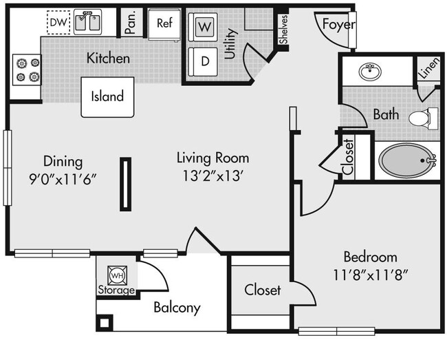 Floorplan - Highlands Hill Country