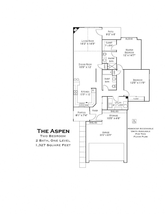 Floorplan - Cedar Pointe Townhomes