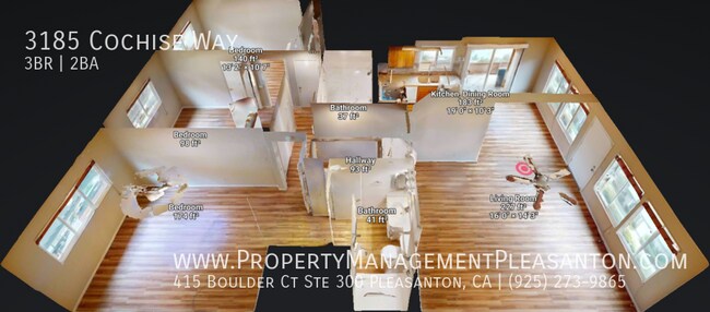 Building Photo - Single Story, 3 bed, 2 bath townhouse