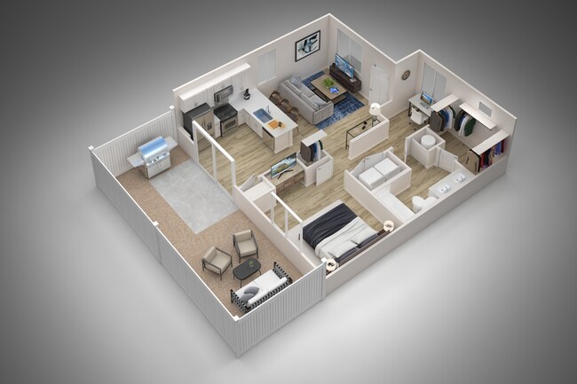 LaL_3D_Unit 1A.jpg - Legacy at Laveen