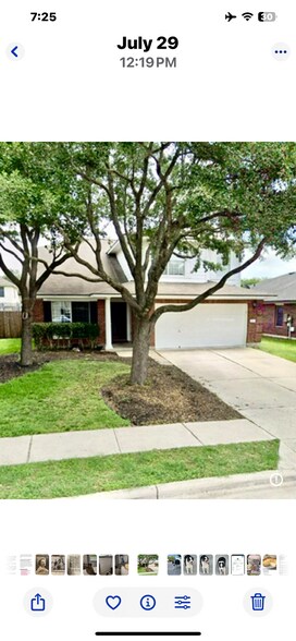 Yard had been resided with watering system - 3809 Willie Mays Ln