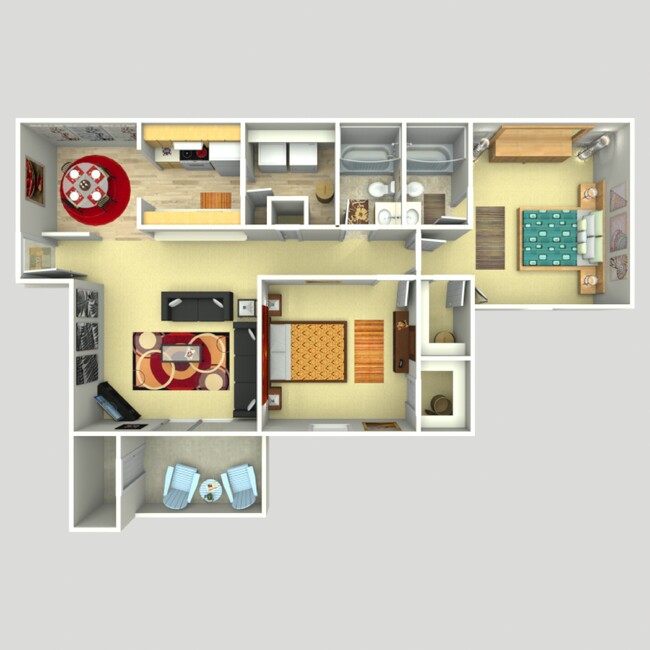 Floorplan - Magnolia Place at Stockbridge