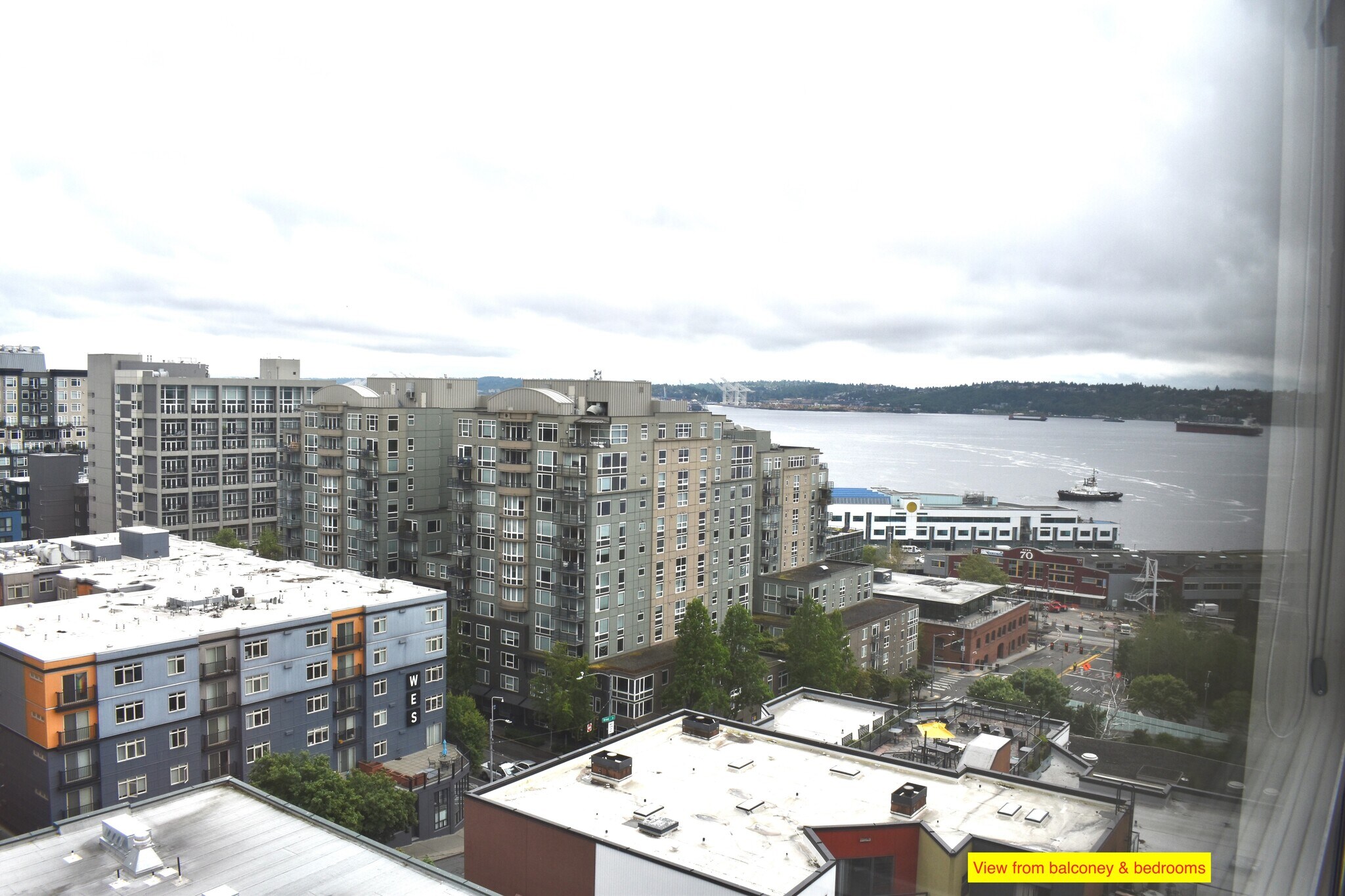 view from bedroom - 2929 1st Ave