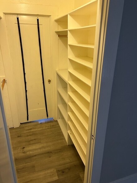 built in shelves - 22025 Galvez St
