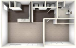 Floorplan - Park Lane Apartments