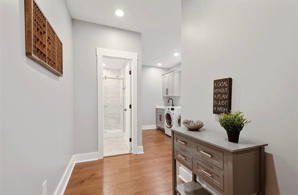 1st floor back hall - 1721 Sarah St