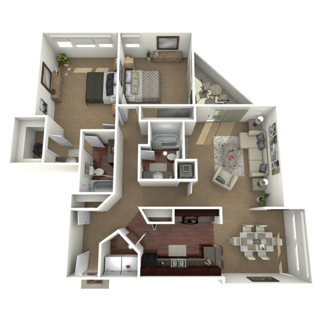 Floorplan - The Enclave at 1550