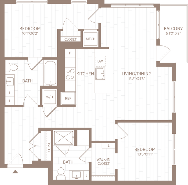 Floorplan - Revio Revere Beach