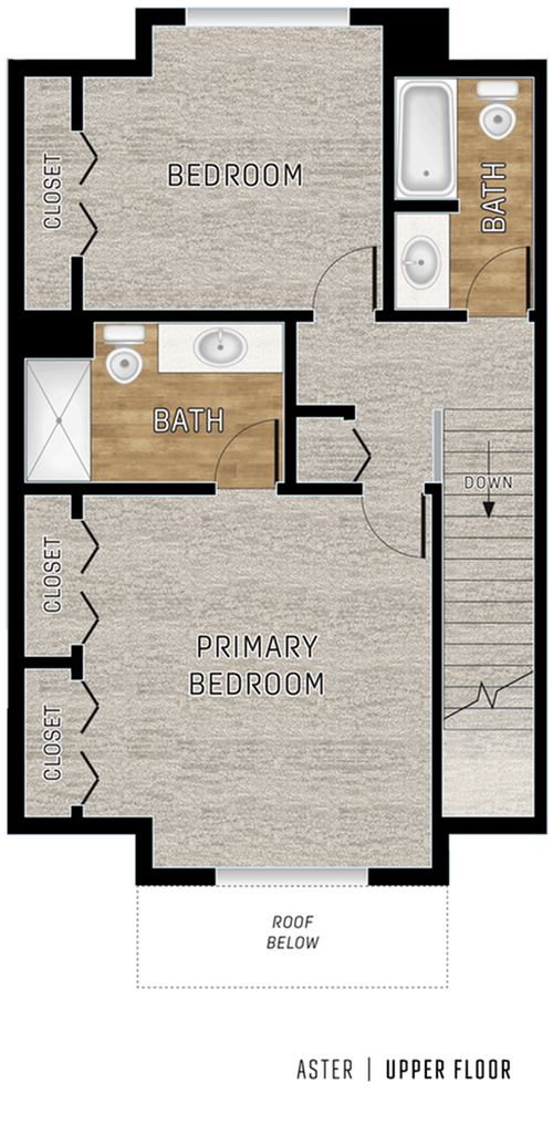 Aster Floorplan - Third Floor - Alpengrove