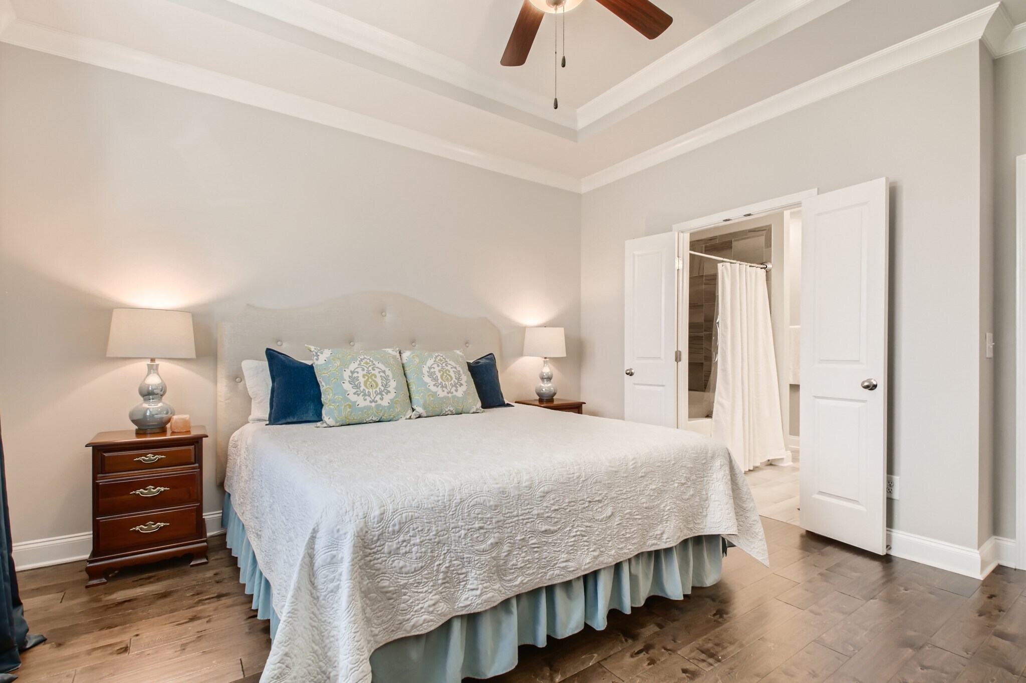 Primary Bedroom looking to Bath - 1608 Hampshire Plz
