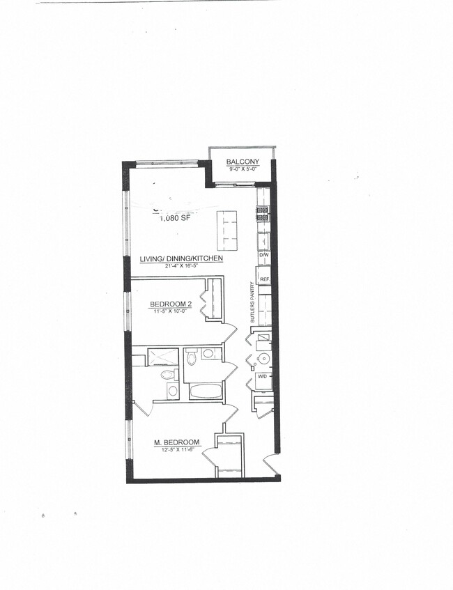 Floorplan - Wells Place Apartments