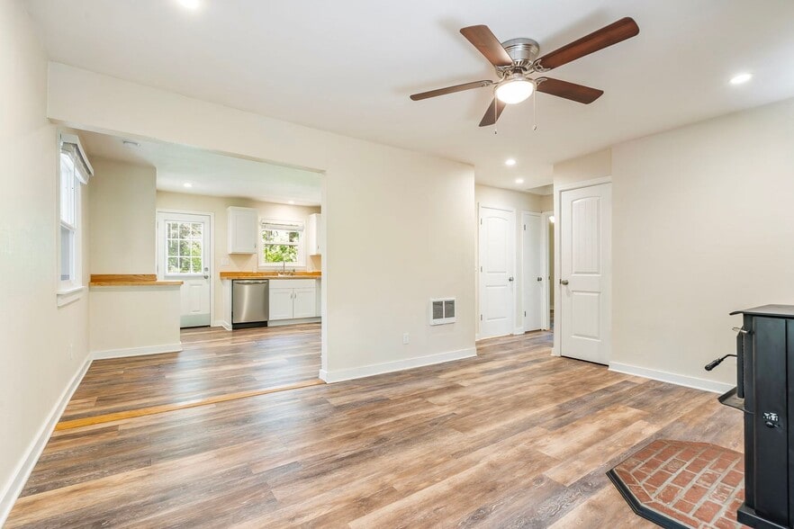 Wide Shot of Front Room to Kitchen - 20220 E Peter Pl