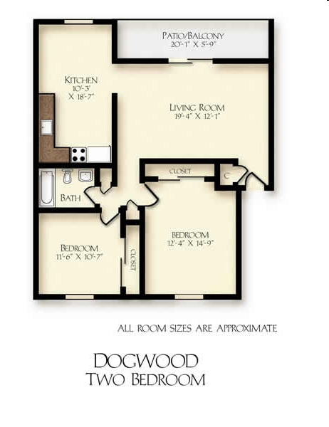 Dogwood - Tree Haven Village Apartments