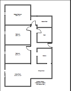 3BR/2BA - Chateau Riviera Apartments