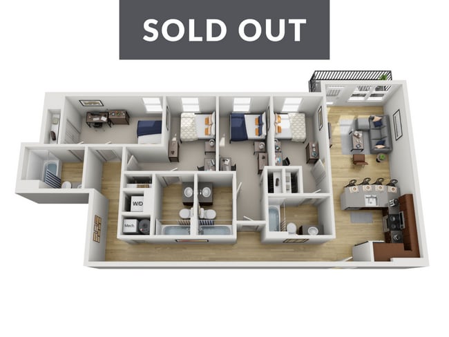4 Bedroom | 4 Bathroom - TENN