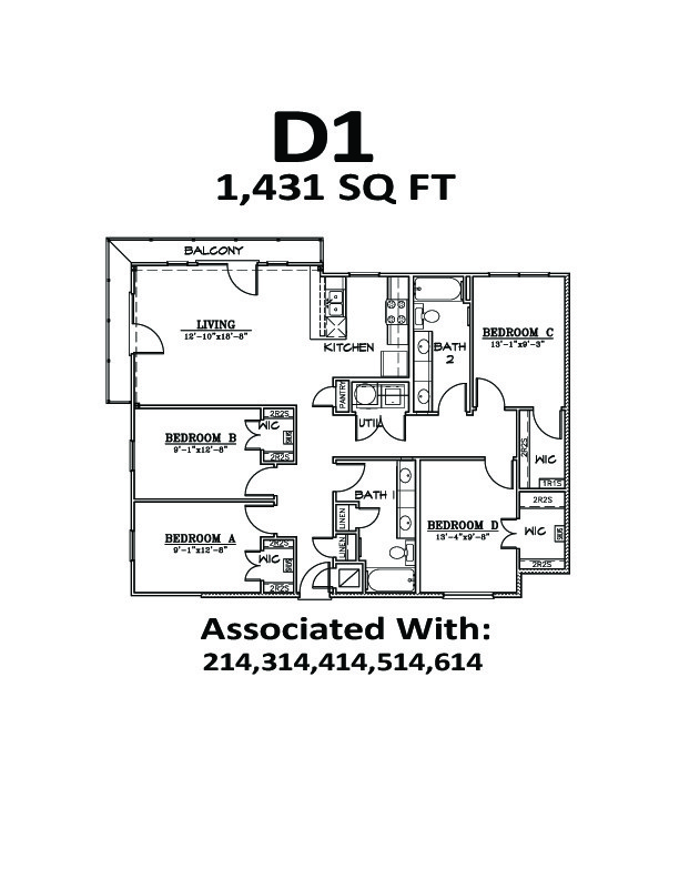 Floorplan - Regents West at 26th