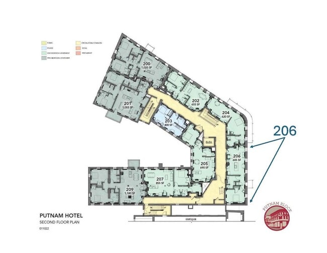 Building Photo - Putnam Block Hotel - One Bedroom Apartment...