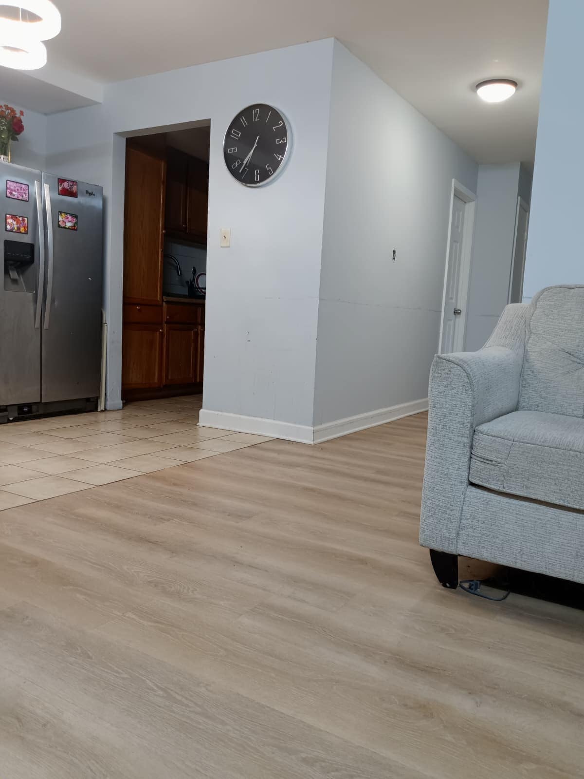 New flooring - 1075 Knoll Ln