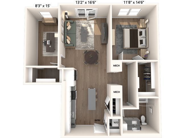 Floorplan - Avalon W Squared