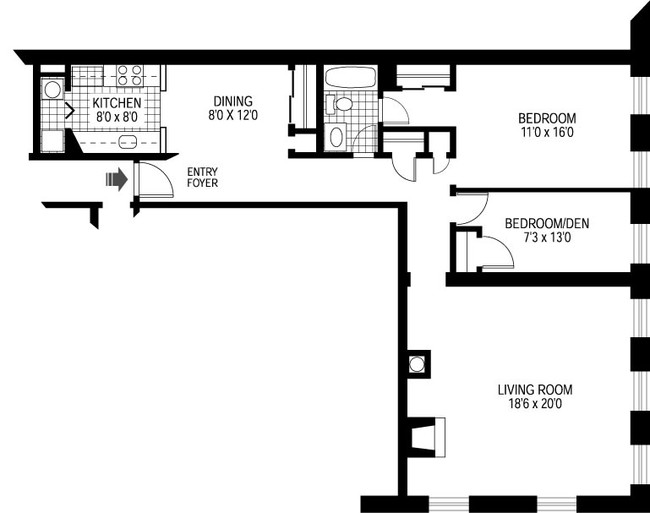 Floorplan - Waterfront II