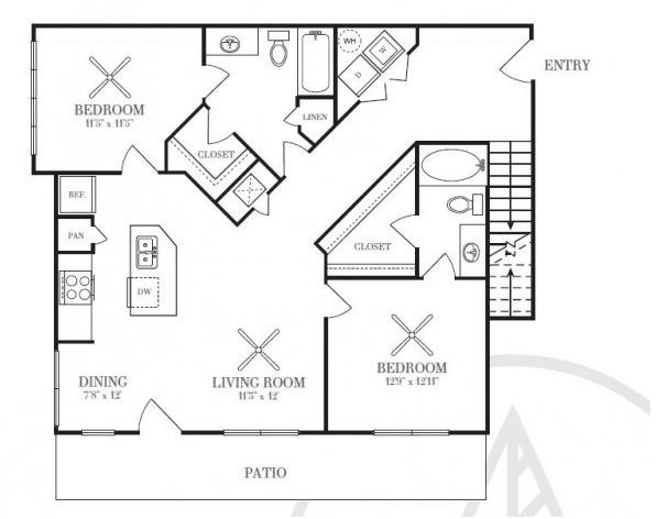 Floorplan - Riverside Park