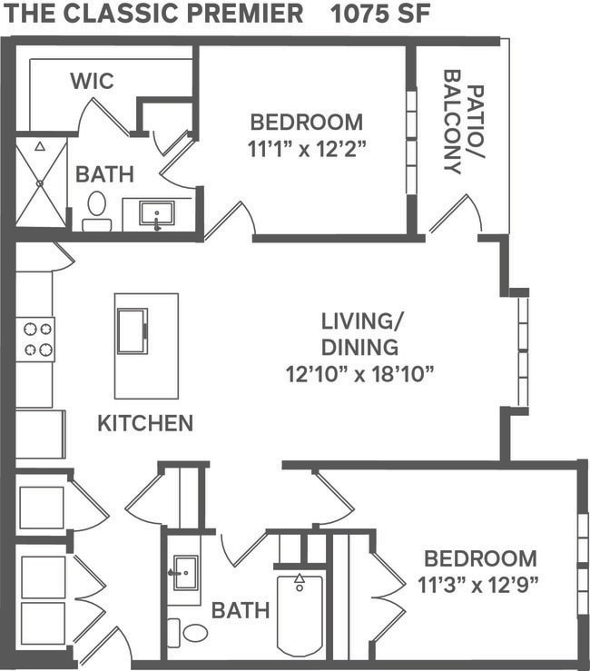 Floorplan - Alta25 Luxury Apartment Homes