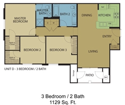 3BR/2BA - Copperstone Village