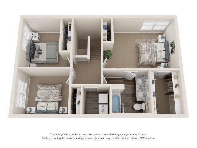 Floorplan - Fairlane Woods Apartments