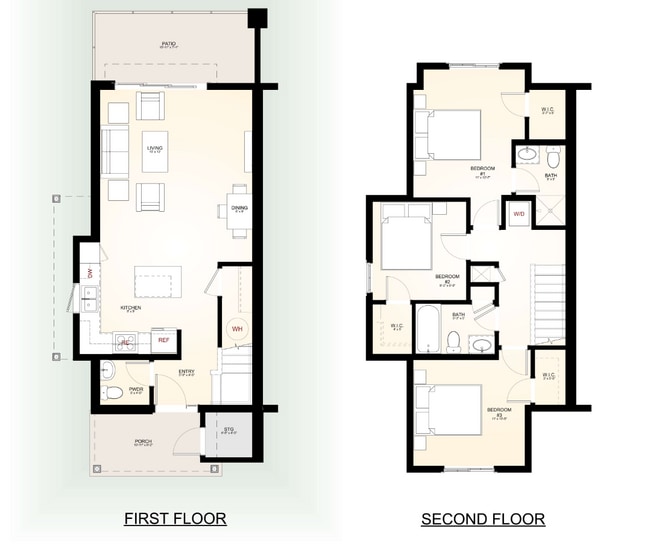 The Villa - 1,178SF - Summit Springs Townhomes