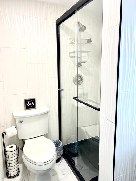 Glass Walk-in Shower - 1719 Post Ave