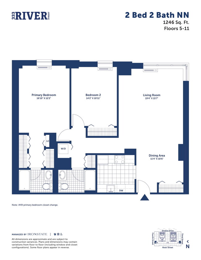 Floorplan - 333 River Street