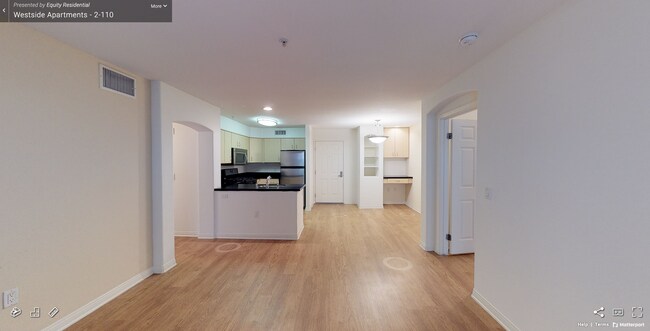 View of Kitchen and Dining Area - 3101 Sawtelle Blvd