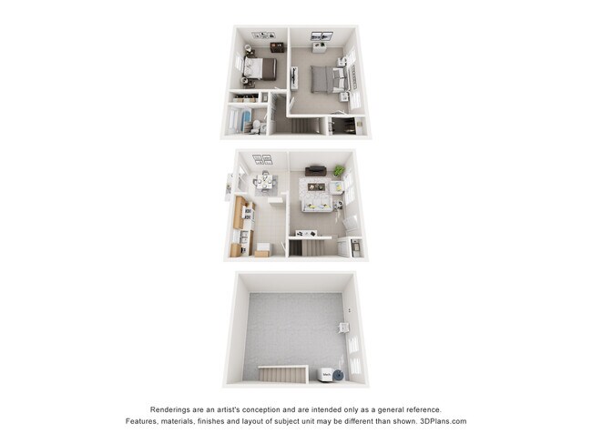 2 bedroom 1 Bath - Townhome - Georgetown Apartments & Townhomes