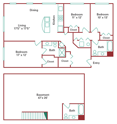 Floorplan - Laurelwood