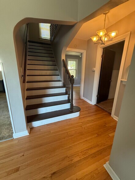 stairwell and hallway - 1405 N Church St