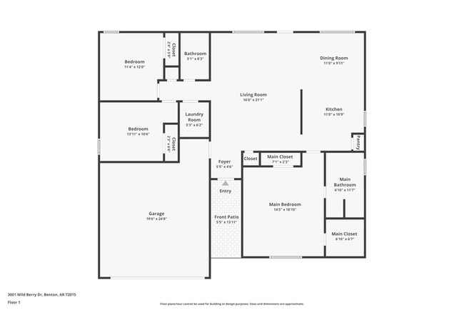 Building Photo - 3 Bedroom Home with Fenced Backyard